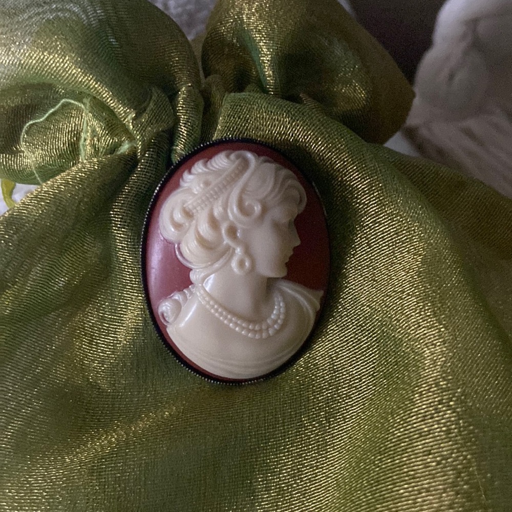 Cameo brooch